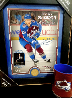 Nathan Mackinnon limited edition photo, Colorado Avalanche coffee cup